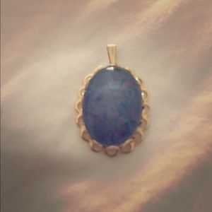 Vintage opal charm